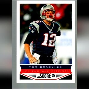 Score Tom Brady Tribute 2013 Season #TB-2013 Tom Brady